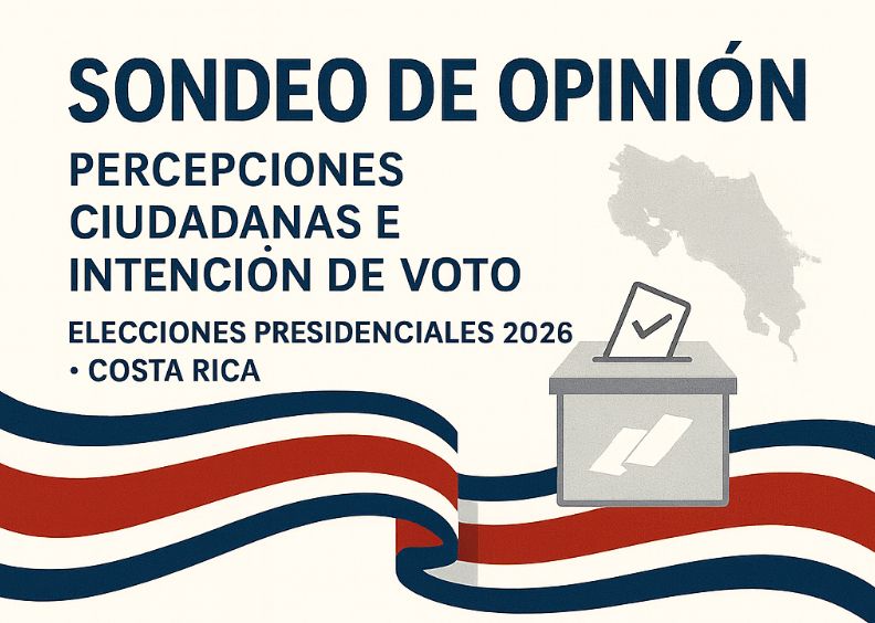 Sondeo de opinión, percepciones ciudadanas e intención de voto